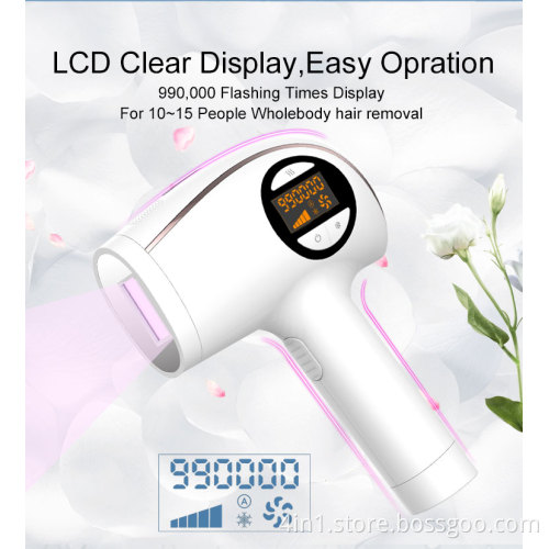 Laser Permanent Painless Portable Epilator IPL Hair Removal
